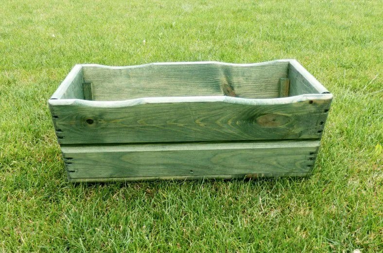Ghiveci  din lemn pentru flori, 44 cm
