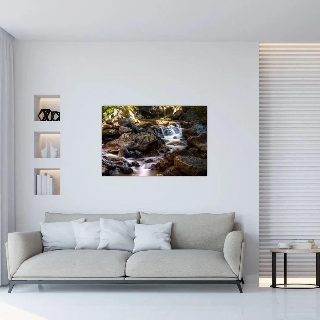 Tablou cu râul pietros (90x60 cm)