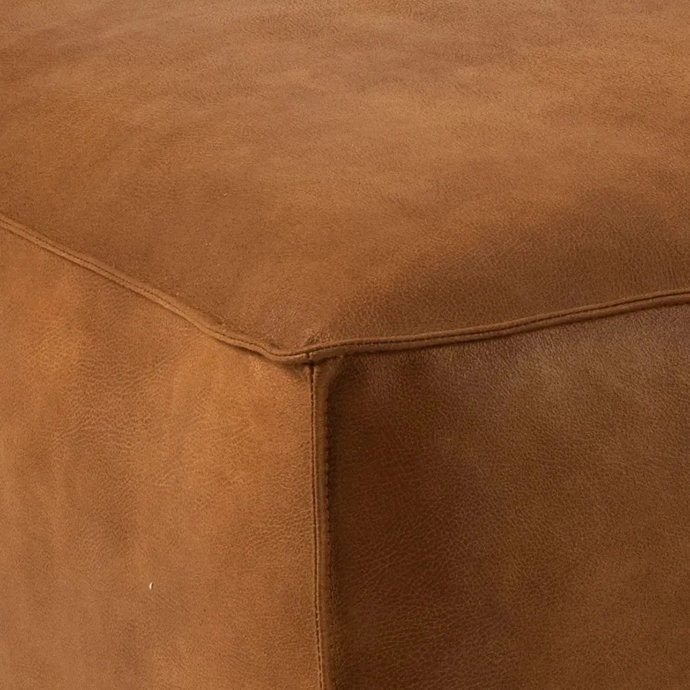 Modul pentru canapea maro coniac (colț dreapta) Fairfield Kentucky – Bonami Selection