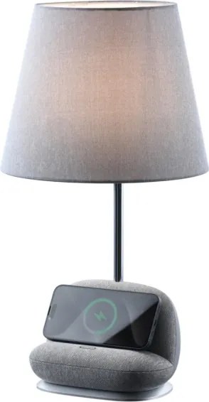Immax NEO 09109L - Lampă de birou LED cu dimmer și încărcare wireless Qi SOFA LED/6W/230V gri