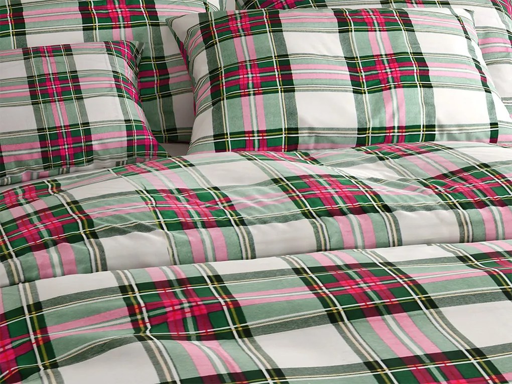 Lenjerie de pat din flanel LANECO colorat Dimensiune lenjerie de pat: 70 x 90 cm | 140 x 200 cm