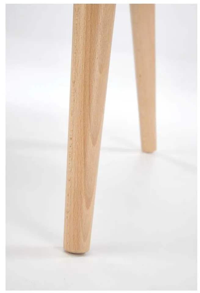Scaun de bucătărie Taberu, gri / fag