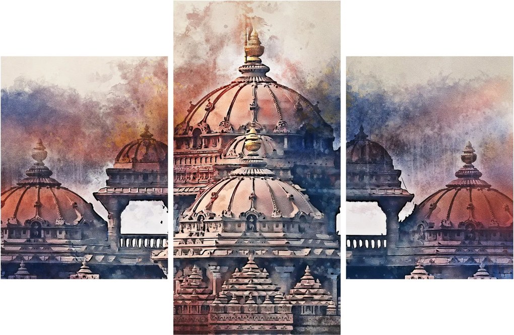 Tablou - Akshardham, New Delhi, India (90x60 cm)