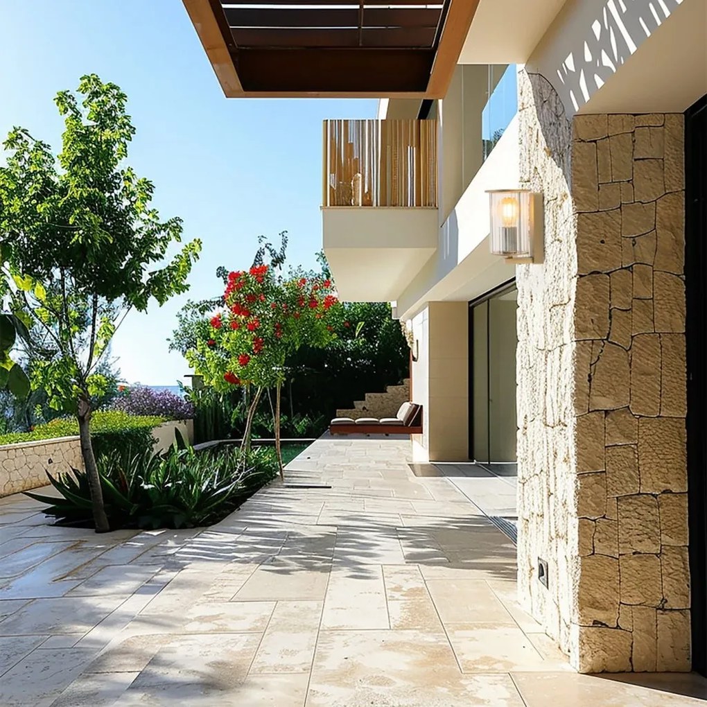 Aplica perete exterior IP44 NORFOLK 8752 auriu