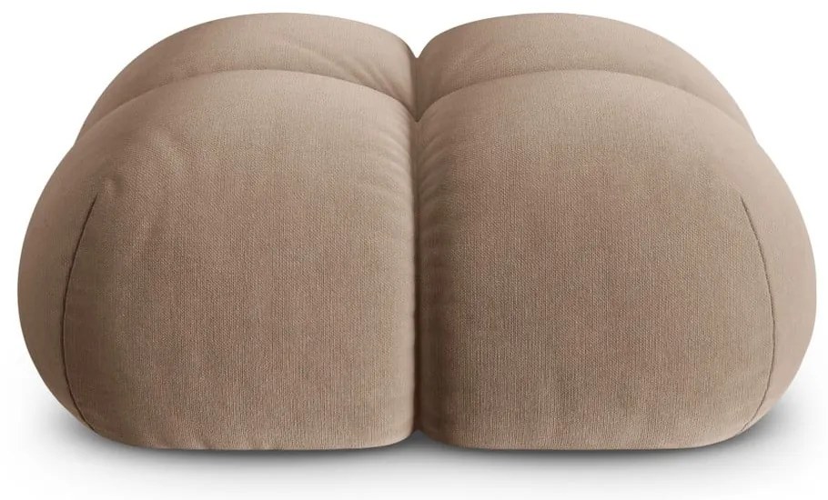 Taburet maro cu tapițerie din catifea Loretto – Cosmopolitan Design