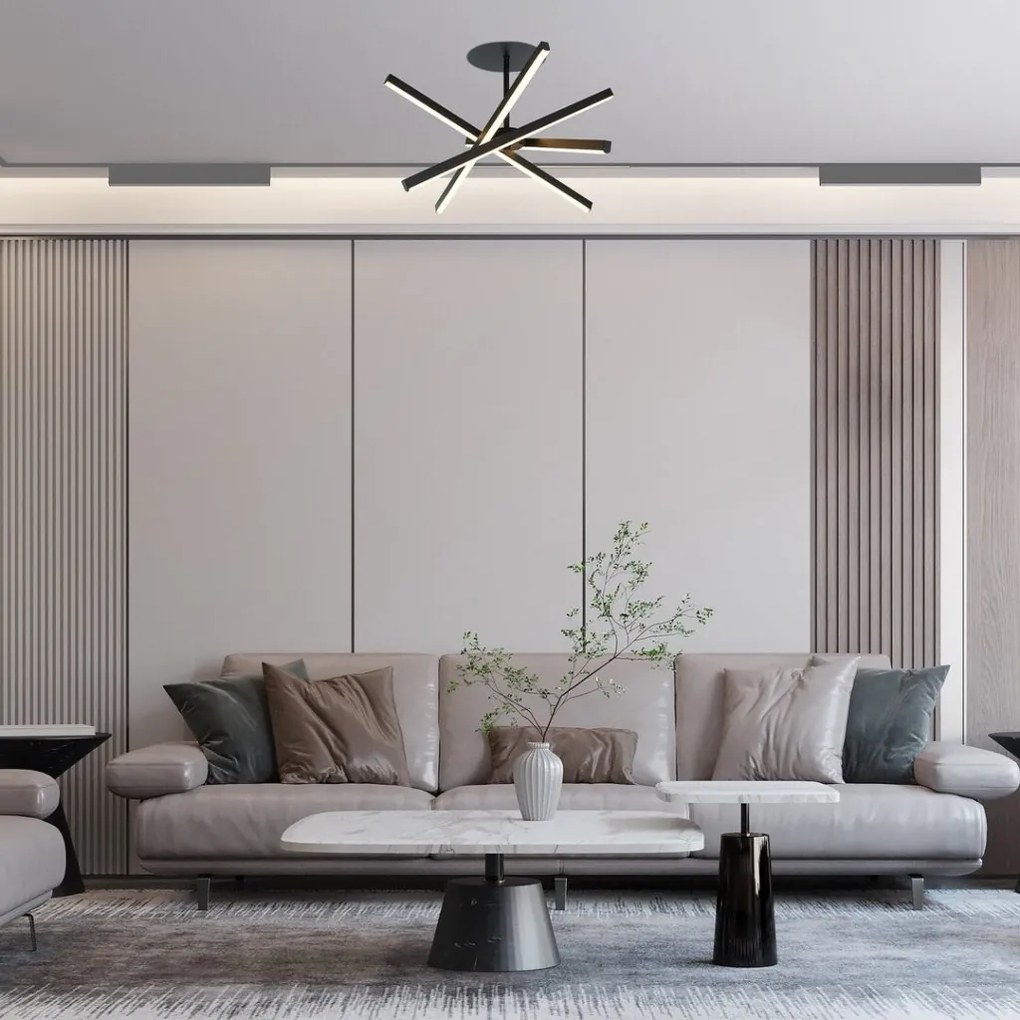 Lustra LED aplicata design modern Matilde