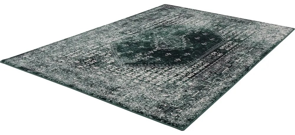 Covor în culoarea petrolului din lână 160x240 cm Eve – Agnella