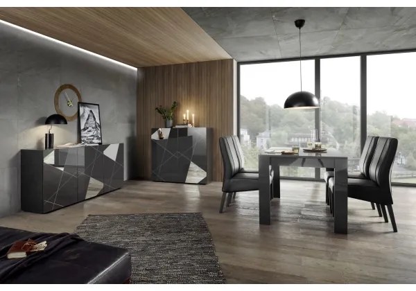 Comodă TAVRI antracit