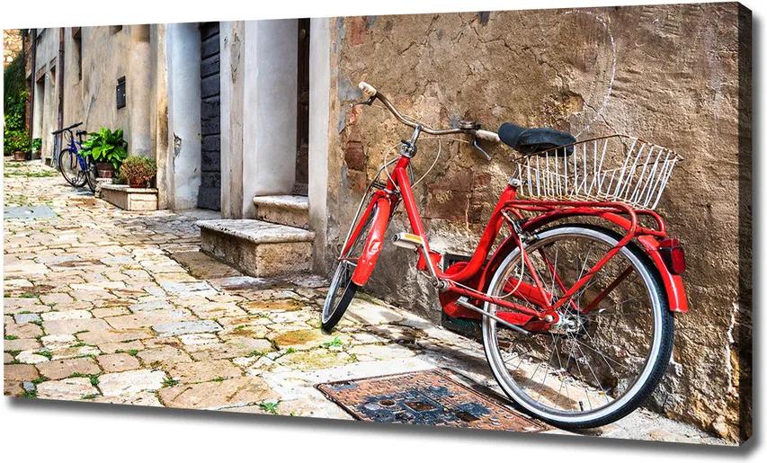 Tablou canvas Bicicletă roșie