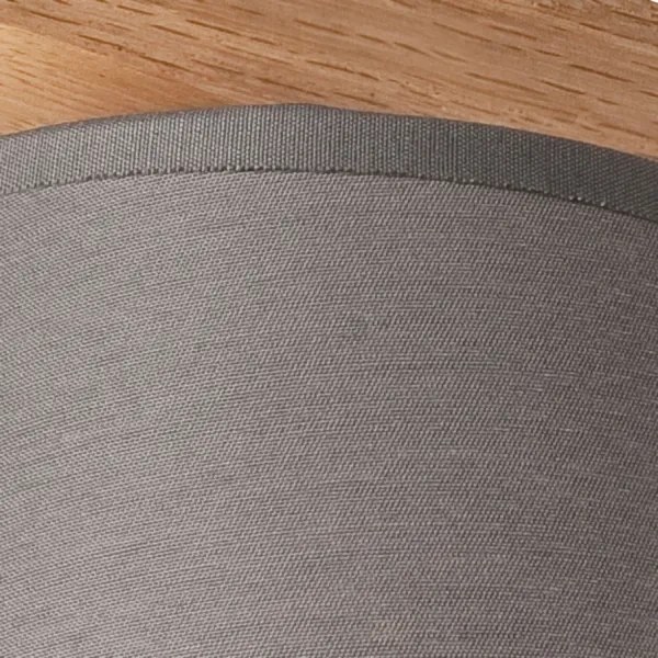 Aplică ANDREA 1xE27/60W/230V stejar/gri