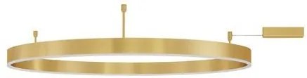 Lustra/Plafoniera LED dimabila design circular MOTIF bronz 100cm