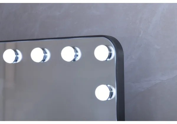 Immax 09101L - Oglindă de machiaj HOLLYWOOD cu LED, dimmabilă, 18W/230V, 3000/4200/6000K