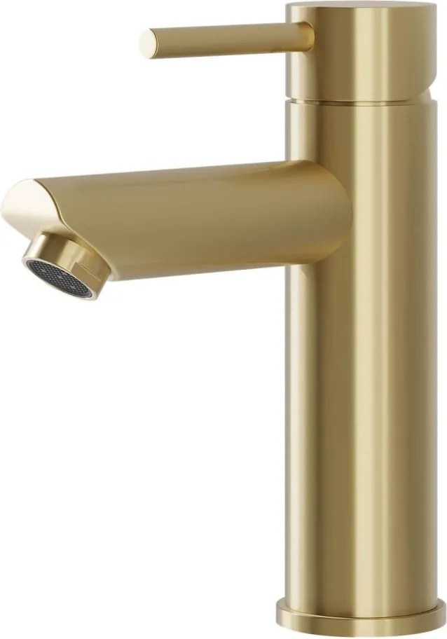 Baterie pentru lavoar RINGSTED, 17,8 cm, alamă periată