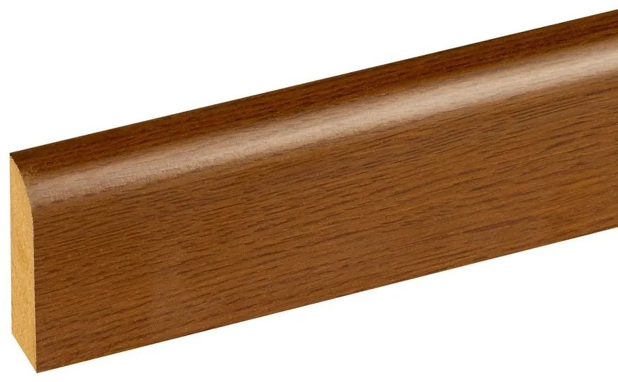 W-STEP plintă pentru pardoseală pentru pardoseală laminată, imitatie stejar gri, 2400x60x15 mm