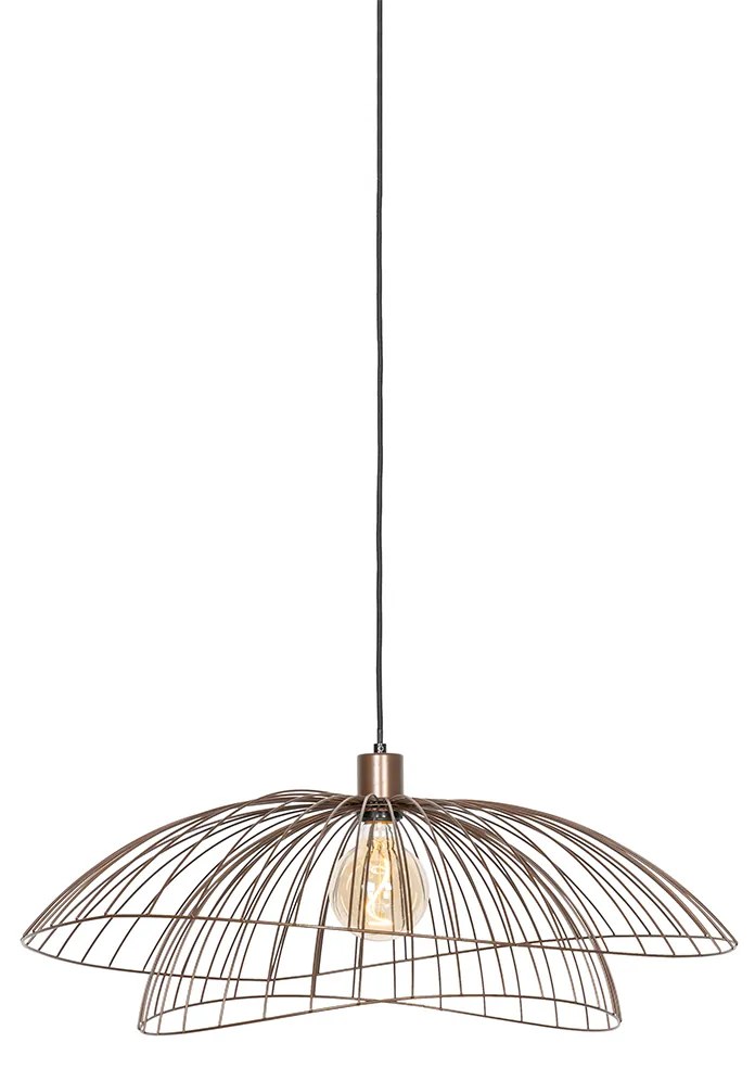 Lampă suspendată de design bronz 45 cm - Pua