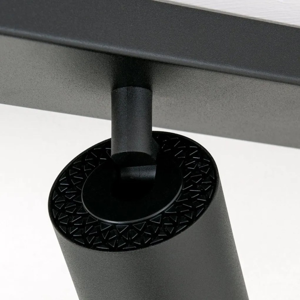 Plafoniera cu 6 Spoturi stil minimalist modern SEAN neagra