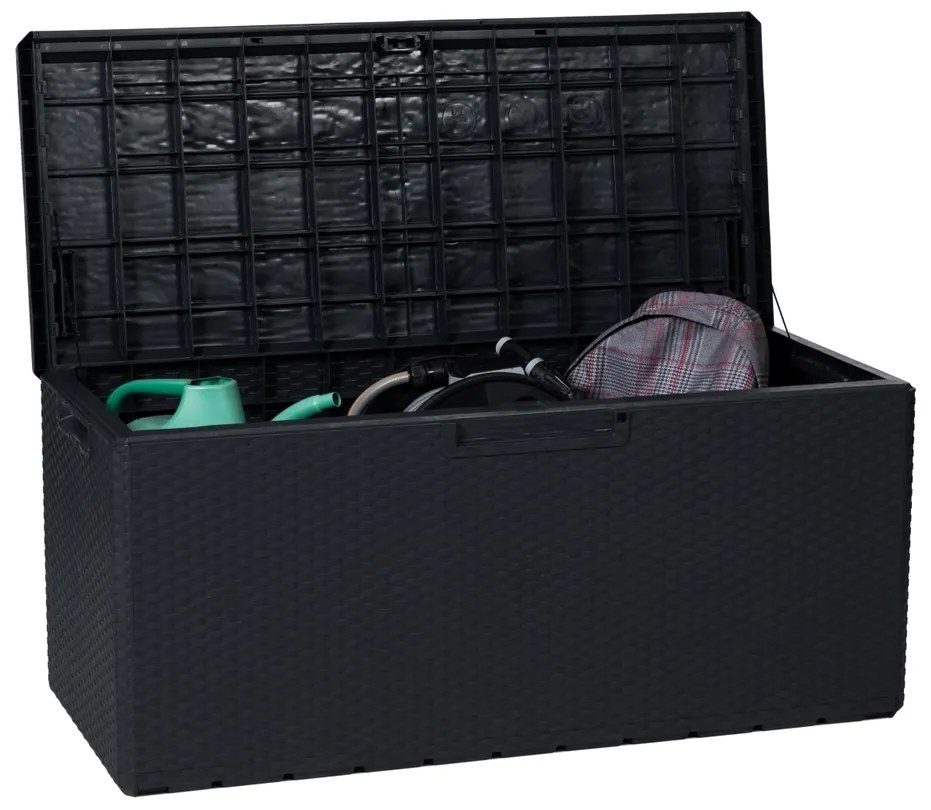 PORTOFINO záhradný plastový úložný box 270 L - grafit