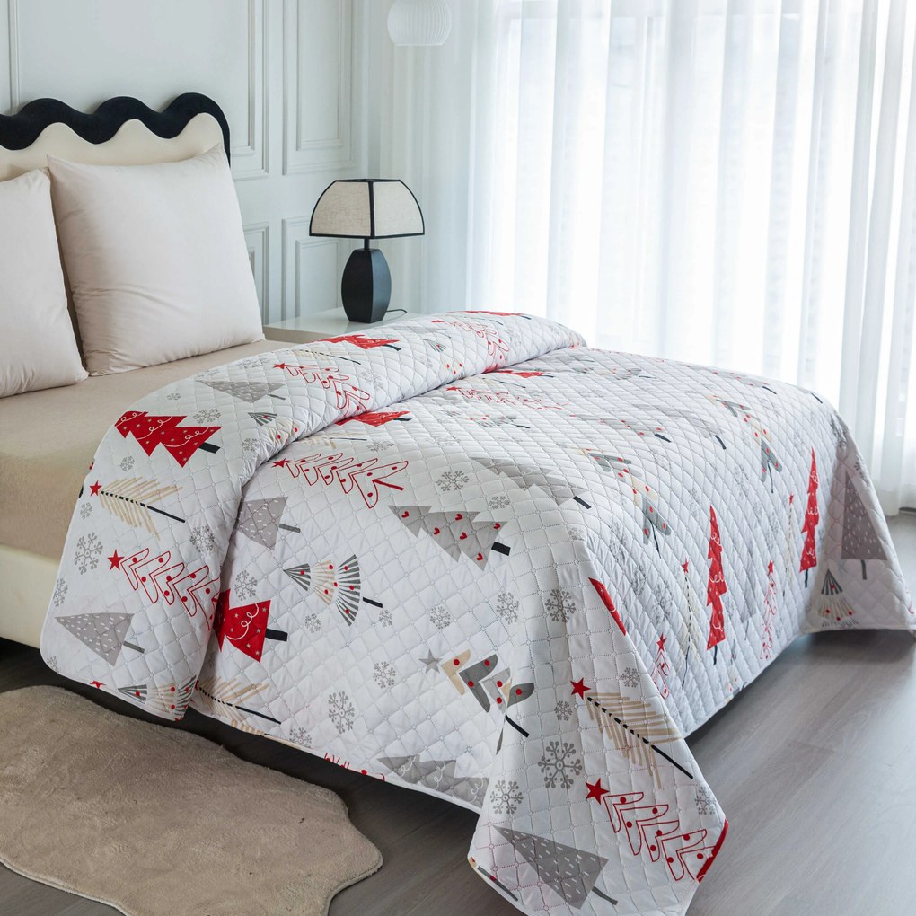 Cuvertura de pat JINGLE, alb Dimensiune: 170 x 210 cm