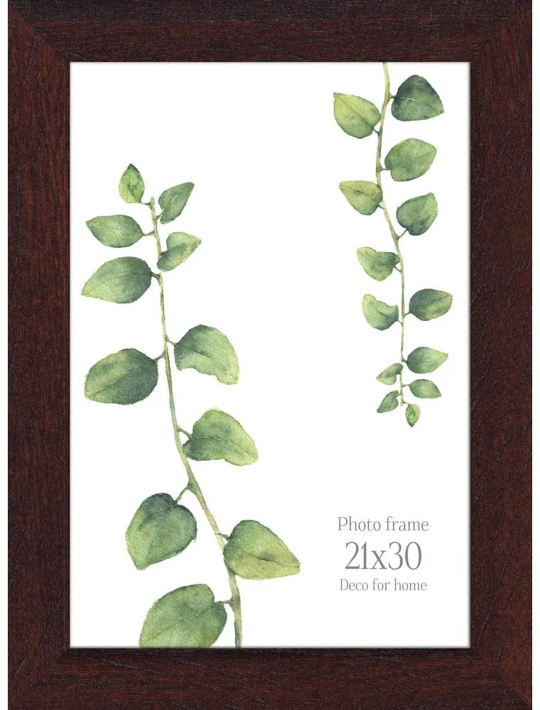 Ramă foto de perete Styler Narvik, 27 x 36 cm, maro