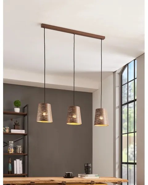 Lustră pe cablu SEGEZIA 3xE27/40W/230V Eglo 99438