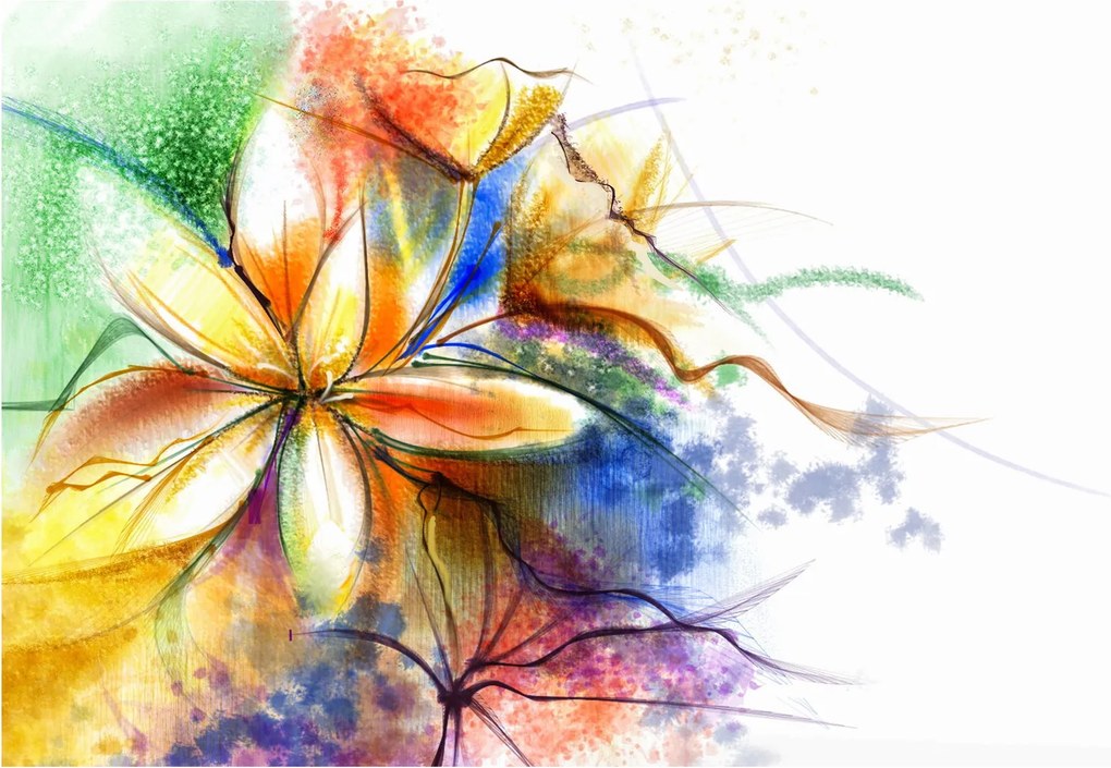 Tablou - Floare (90x60 cm)