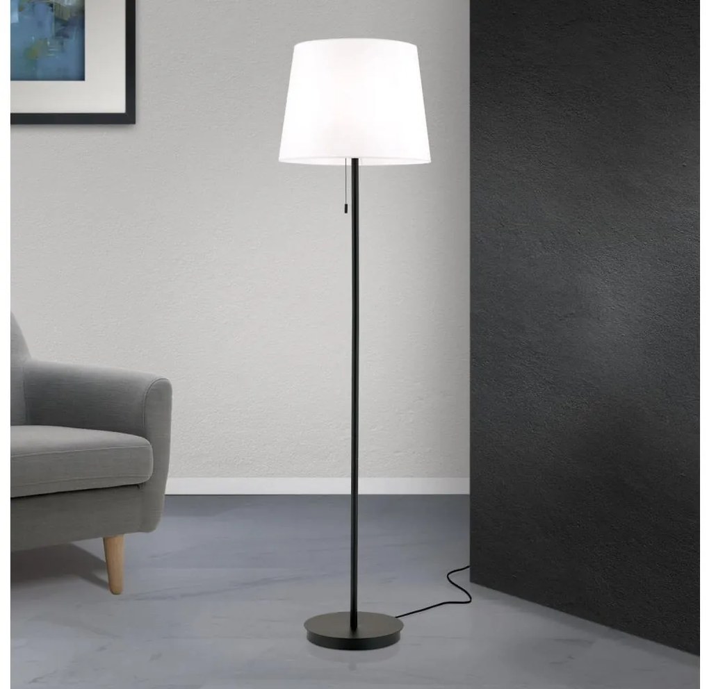 Lampadar Orion Dimmable 12-1186/1 LUDWIG 1xE27/40W/230V alb/negru