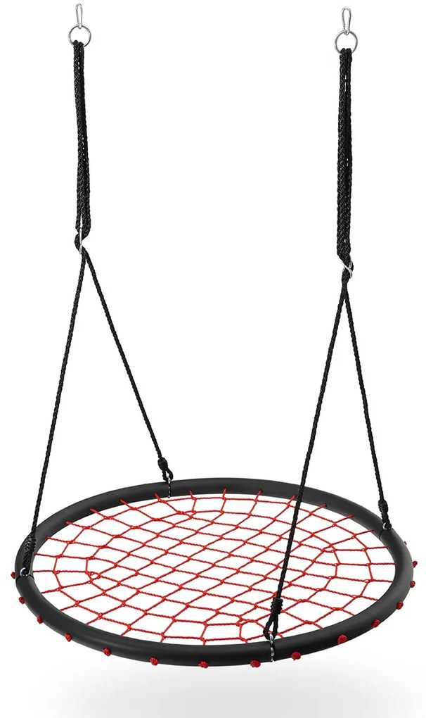 Leagan rotund tip plasa,Rosu Negru