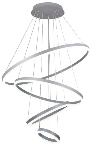 Lustră LED dimabilă pe cablu LED/165W/230V 3000-6500K + telecomandă