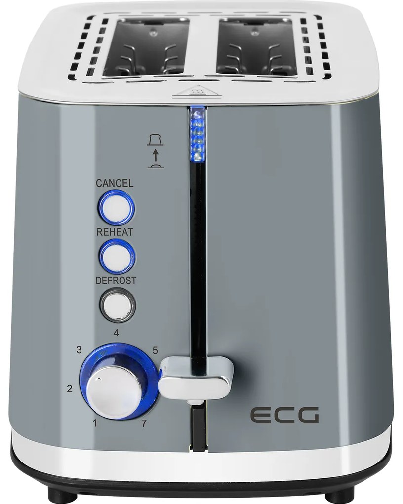Prăjitor de pâine ECG ST 2766 Vintage Scuro