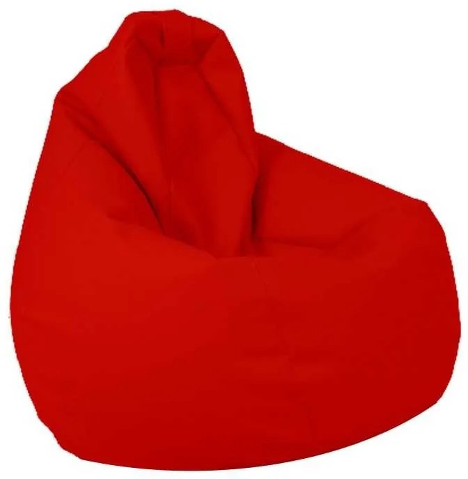 Fotoliu puf copii, Nirvana Light Pufrelax, Material Impermeabil - Panama Red