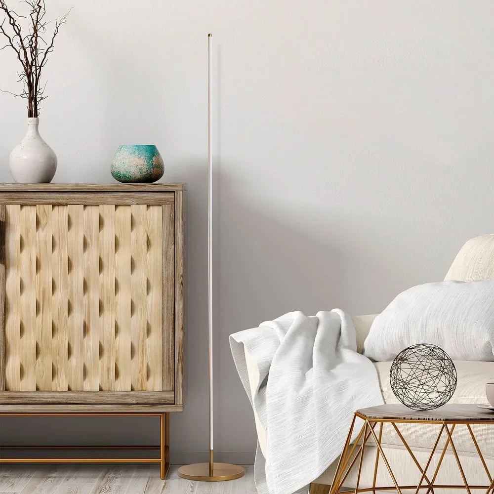 Lampadar auriu LED (înălțime 153 cm) Sword – Opviq lights