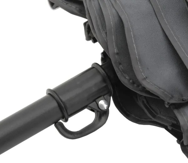Umbrelă de soare pliabilă d. 1,8 m gri
