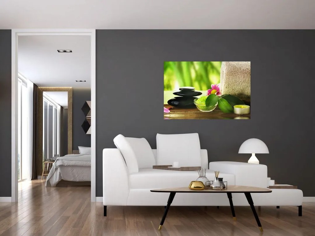 Tablou cu unelte pentru masaj (90x60 cm)