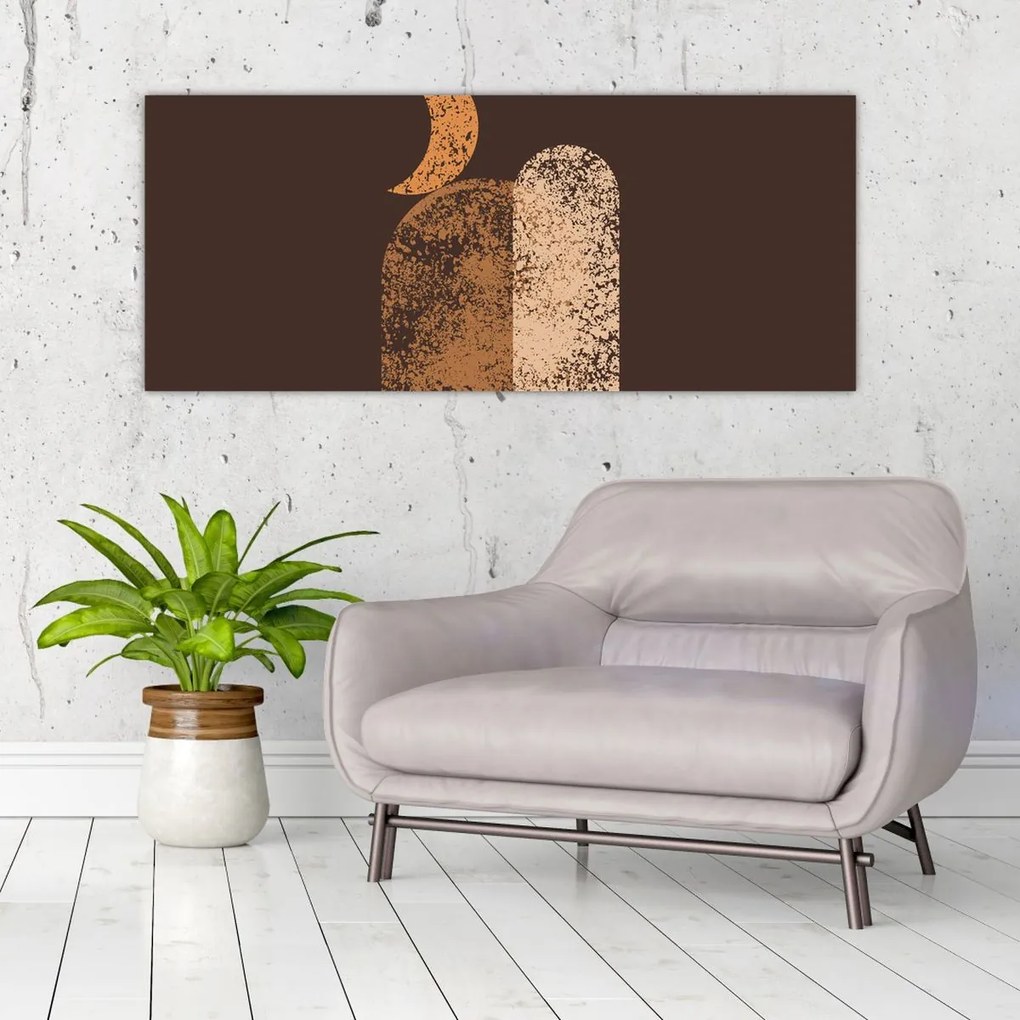 Tablou - Arce portocalii N⁰2 (120x50 cm)