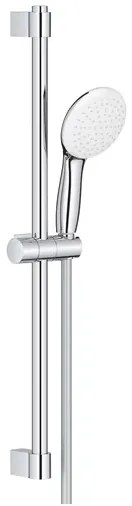 Set baterii lavoar cada Grohe BauEdge si dus cu bara Tempesta crom lucios