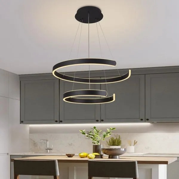 Lustră LED dimabilă pe cablu LED/120W/230V 3000-6500K + telecomandă