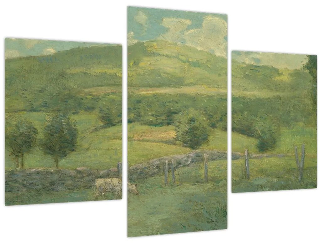 Tablou - Julian Alden Weir, Obweebetuck, reproducere (90x60 cm)