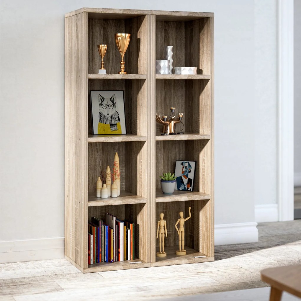 Deuba Bibliotecă Skylar 106x30x30cm - naturală
