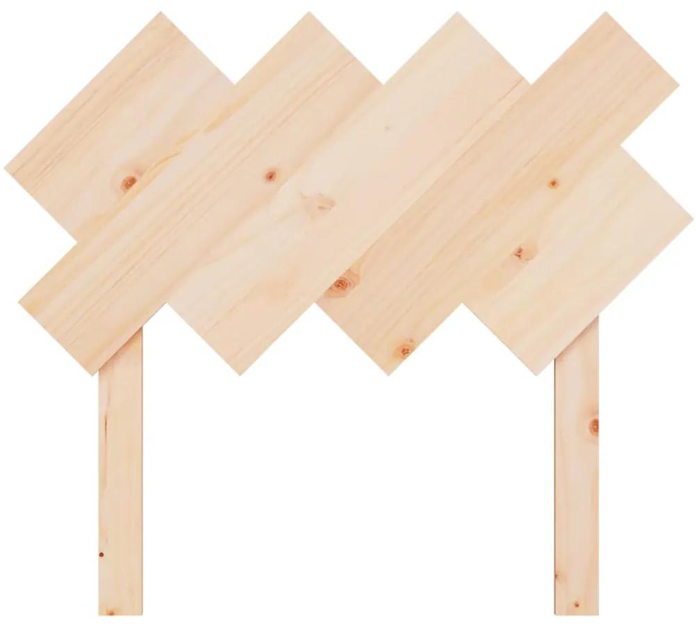 Tablie de pat, 92x3x81 cm, lemn masiv de pin Maro, 92 x 3 x 81 cm, 1