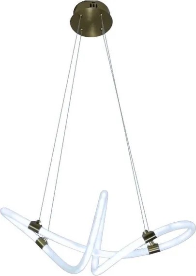 Lustră LED dimabilă pe cablu LED/25W/230V 3000-6500K + telecomandă