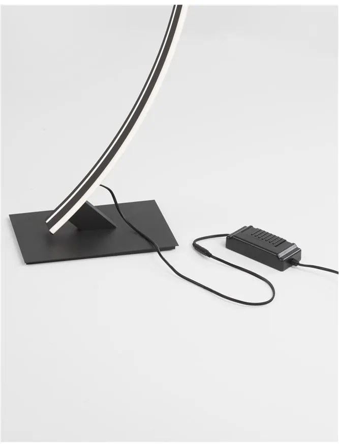 Lampadar / Lampa de podea LED design modern Breton black NVL-9348092