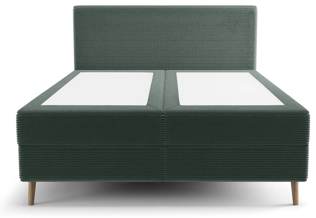 Pat de o persoană 120 cm Napoli Bonell (verde) (cu somieră, cu sp. depozitare). 1082435