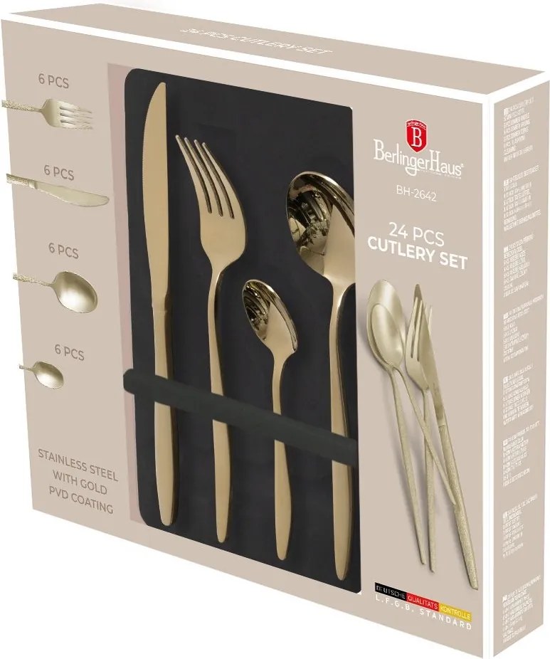 Set tacamuri 24 piese Leonardo Collection Berlinger Haus BH 2642