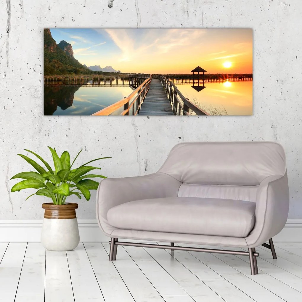 Tablou cu pod (120x50 cm)