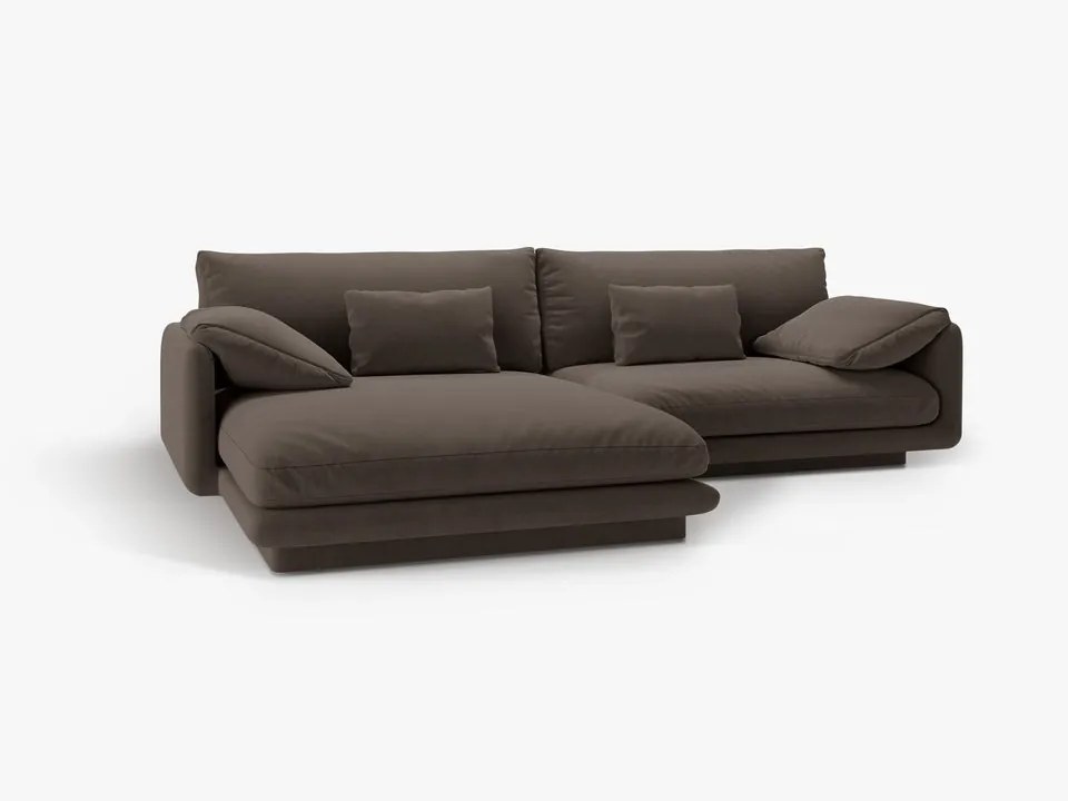 Coltar Torino catifea L250 cm