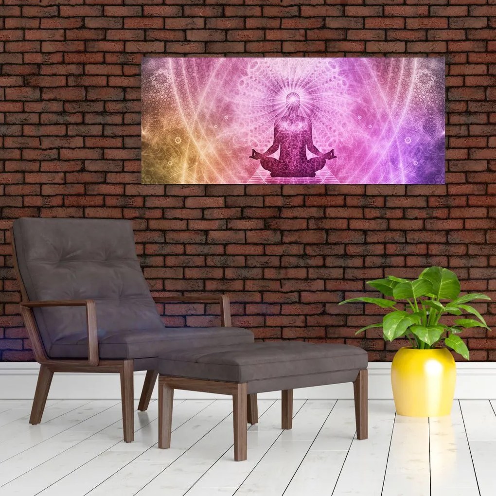 Tablou meditație (120x50 cm)