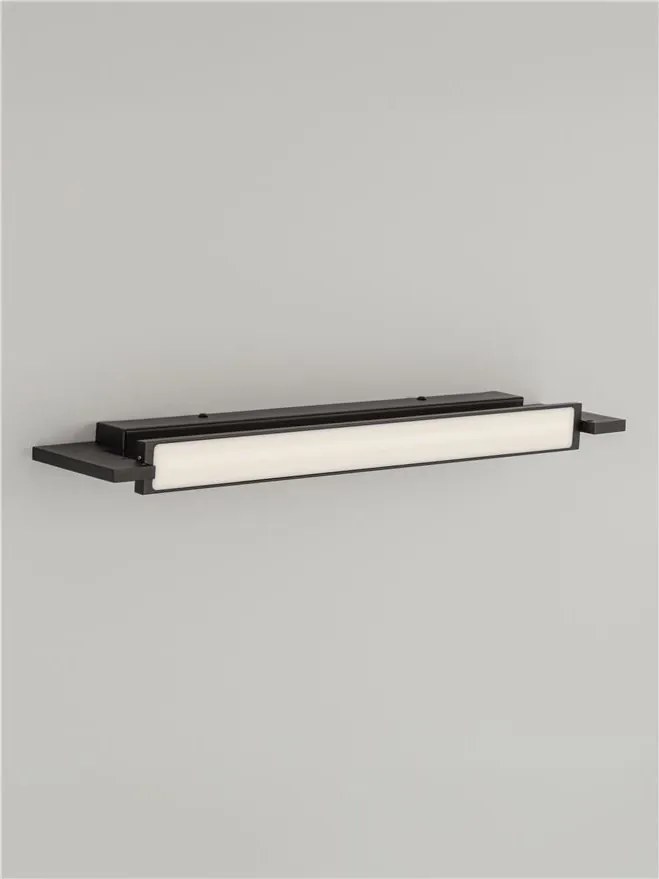 Aplica de perete LED baie IP44 LIVO neagra