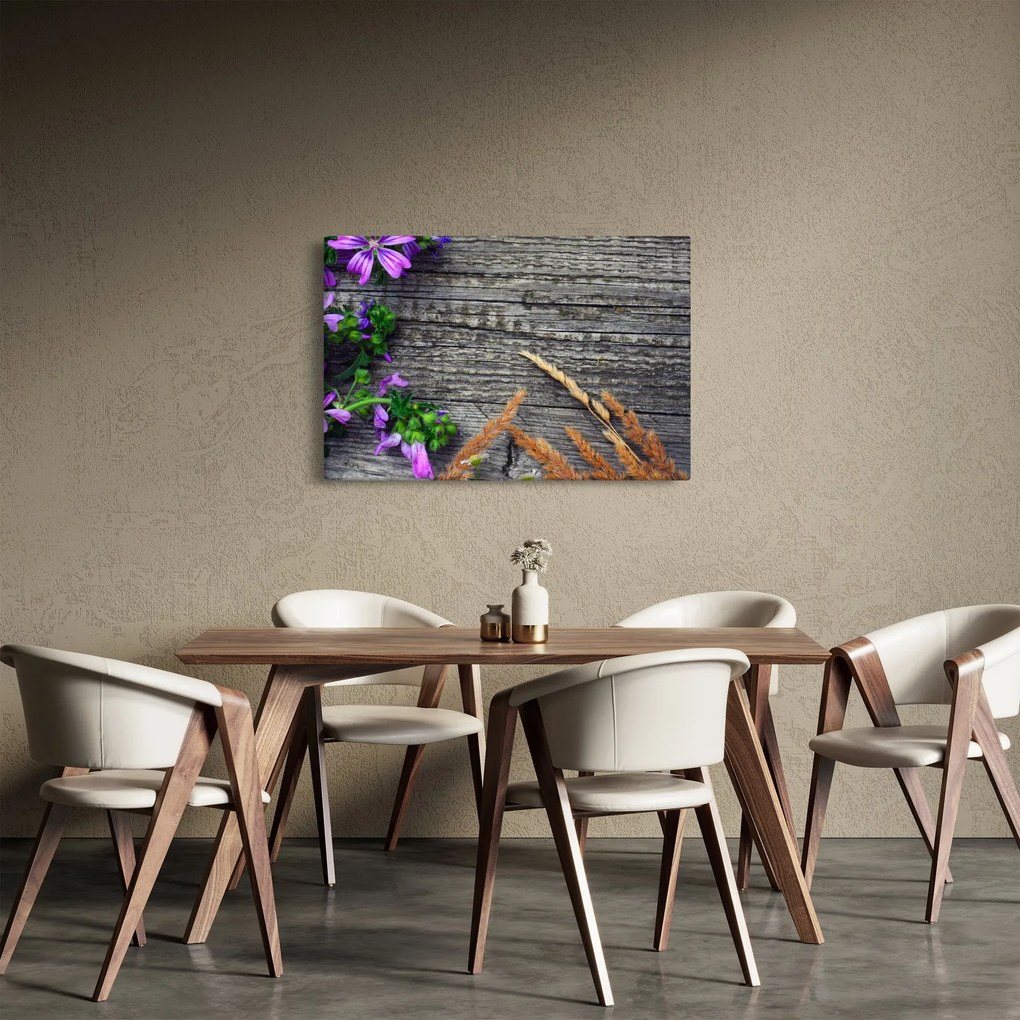 Tablou - flori de câmp (90x60 cm)