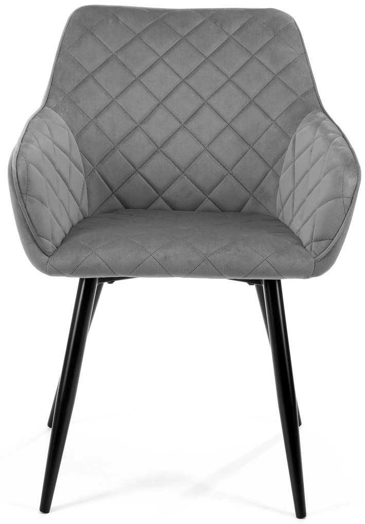 Scaun de masă Sunanda (Gri) (2buc). 1069503