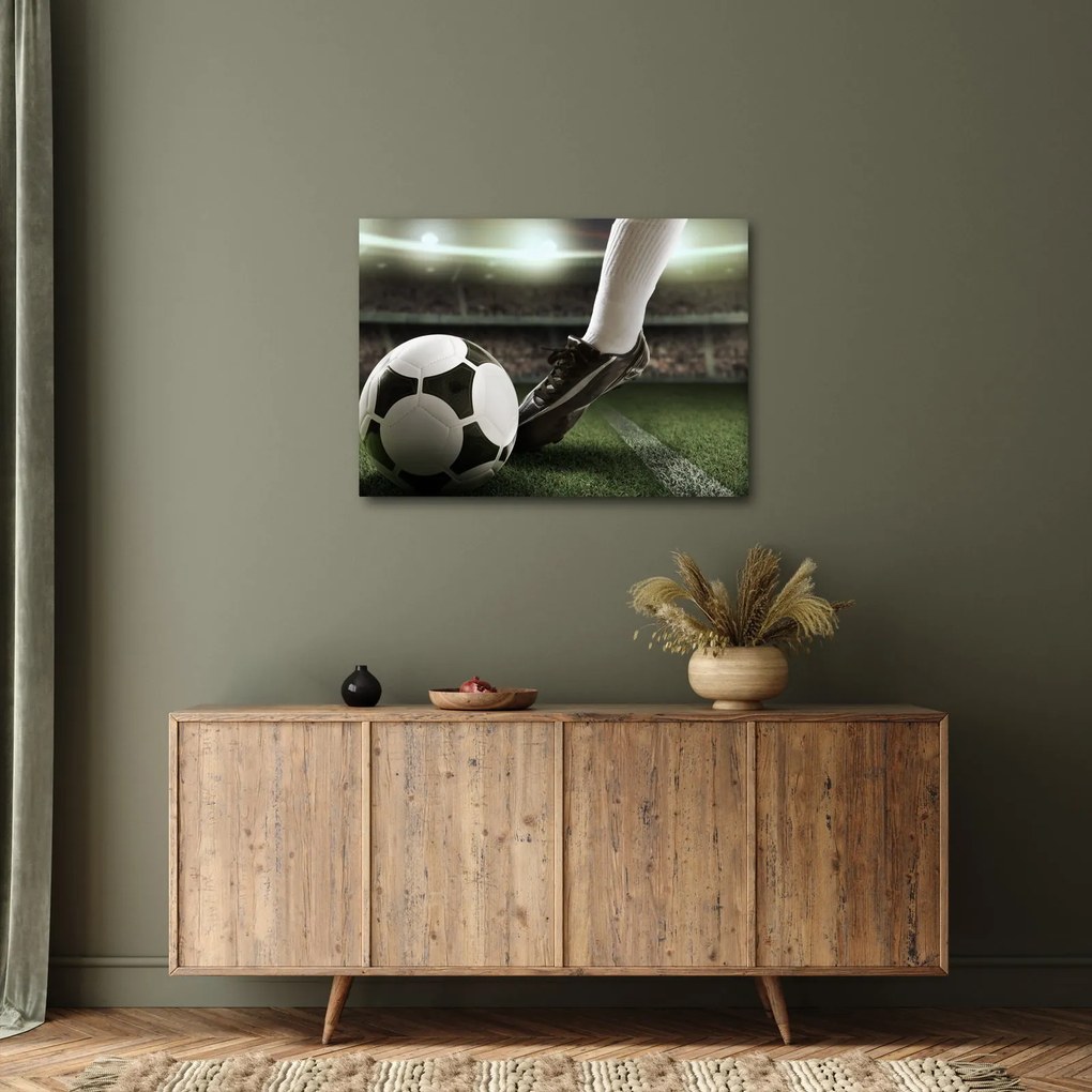 Tablou - Minge de fotbal (70x50 cm)